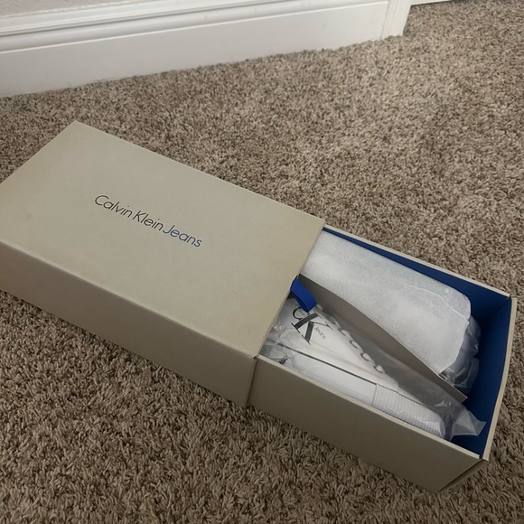 Calvin Klein White Sneakers - Picture 2 of 5